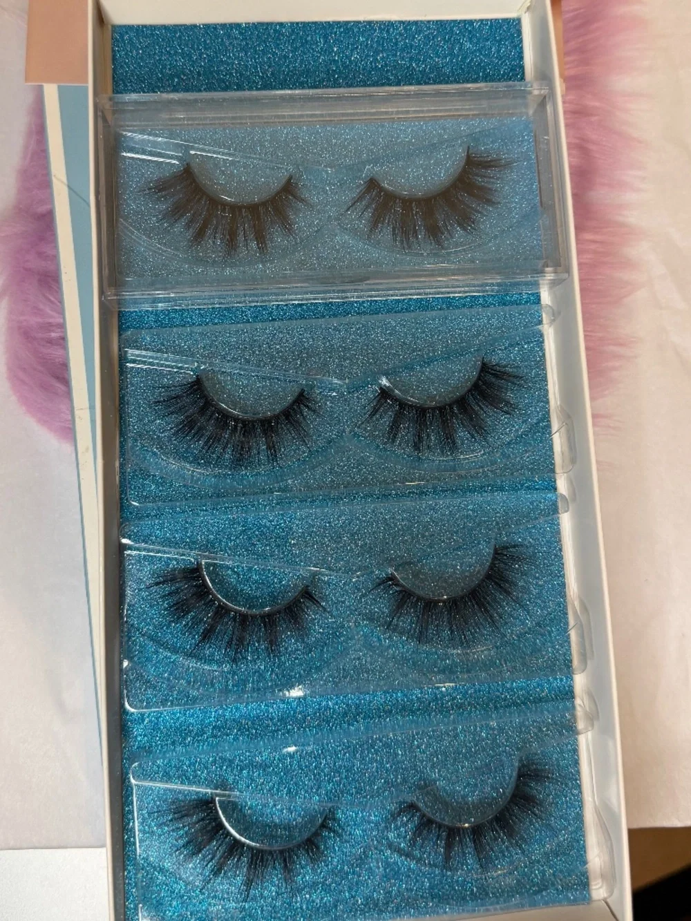 Lashes False Eyelashes - Eye Lashes Mink Lashes, clusters, extensions bundle
